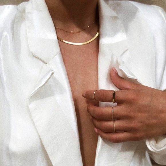 CLOSING SALE!🥰18K Gold Plated 3mm Snake Chain - Picture 3 of 10